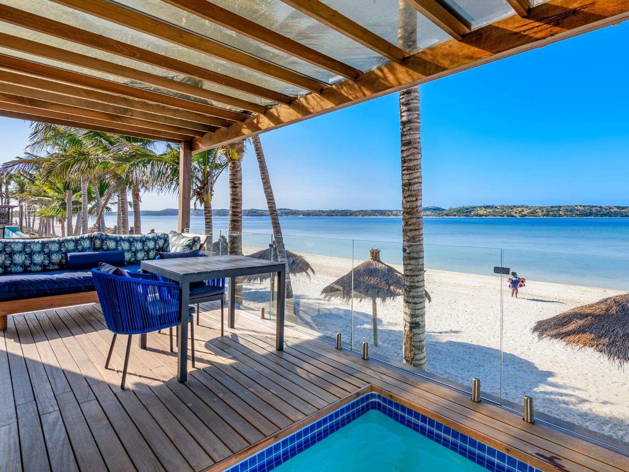 San Martinho Hotel Vila Praia Do Bilene Zimmer foto